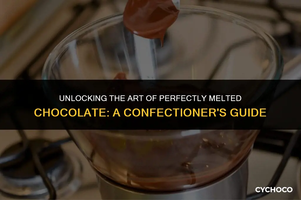 what is the secret to melting chocolate