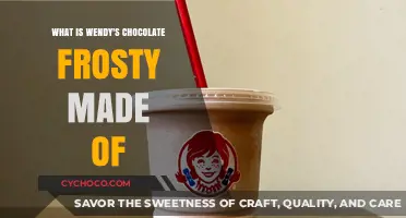 Unveiling Wendy's Chocolate Frosty: A Delicious Blend of Ingredients