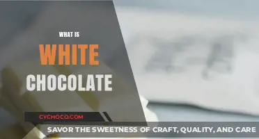 Unveiling the Sweet Mystery: What's White Chocolate?