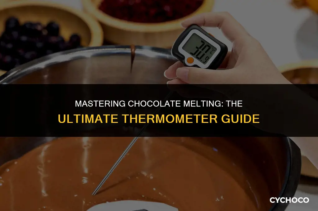what kind of thermometer do i use for melting chocolate