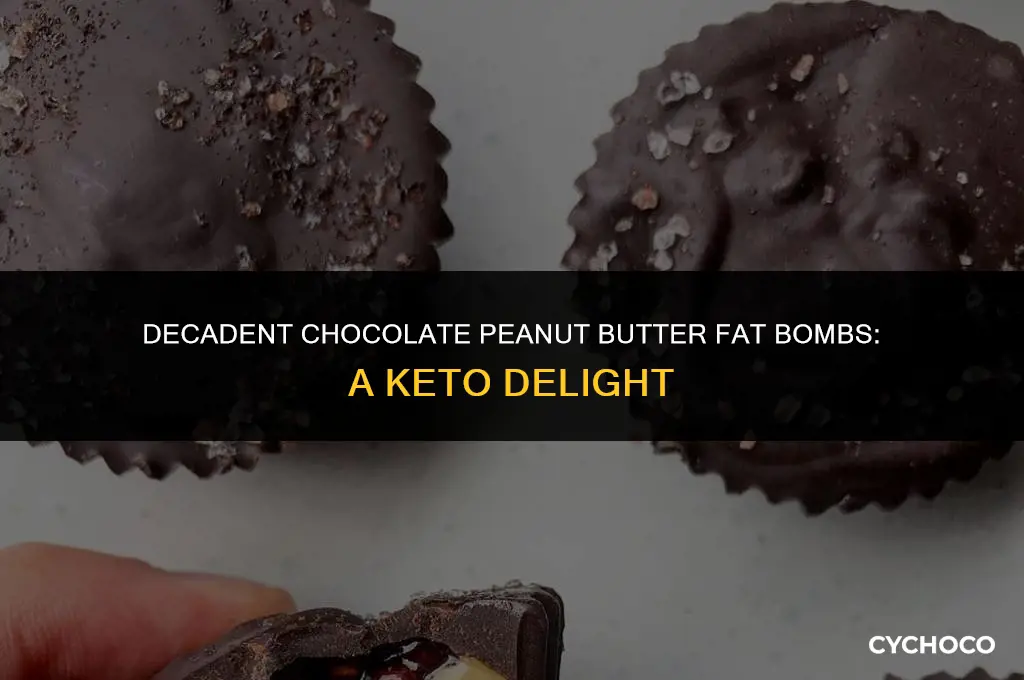 what molly made chocolate peanut butter fat bombs