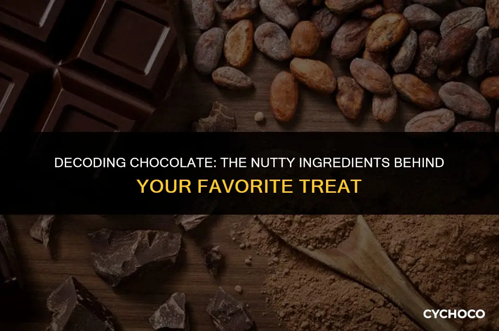 what nuts is chocolate made out of