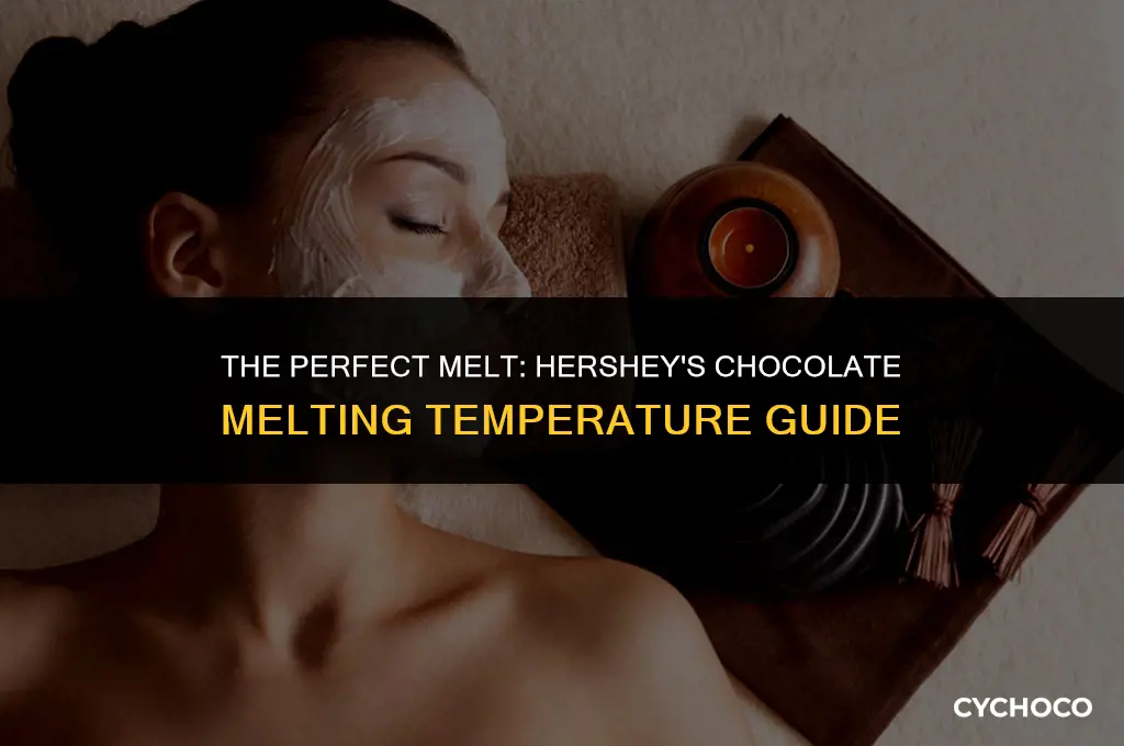 what temp do hershey chocolate melt