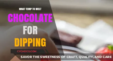 The Perfect Temperature to Melt Chocolate for Dipping: A Guide