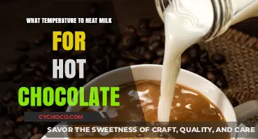 Perfect Hot Chocolate: Ideal Milk Heating Temperature Guide