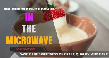 Mastering the Art of Melting White Chocolate in the Microwave