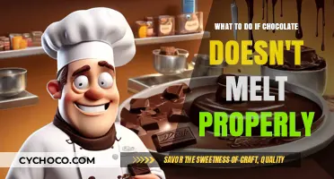Troubleshooting Chocolate: Why It Won't Melt and How to Fix It
