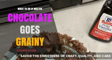 Rescue Your Chocolate: Tips to Fix Graininess in Melted Chocolate