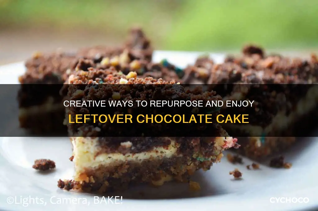 what to do with leftover chocolate cake