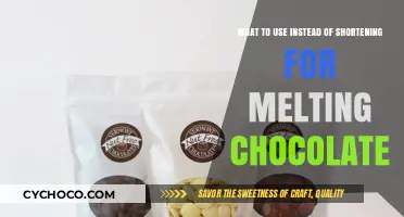 Sweet Alternatives: What to Use Instead of Shortening for Melting Chocolate