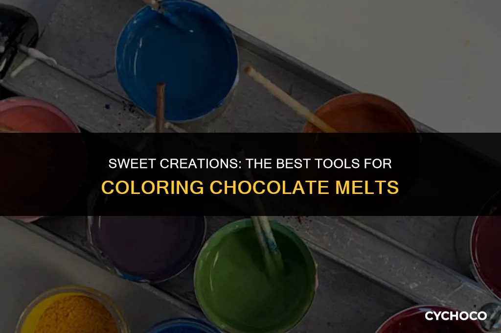 what to use to color chocolate melts