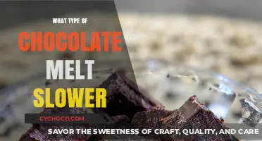 Decoding Chocolate: Which Varieties Melt at a Slower Pace?