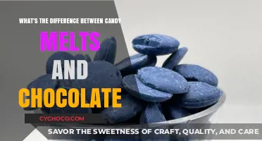 Sweet Distinctions: Unraveling the Mystery of Candy Melts vs. Chocolate