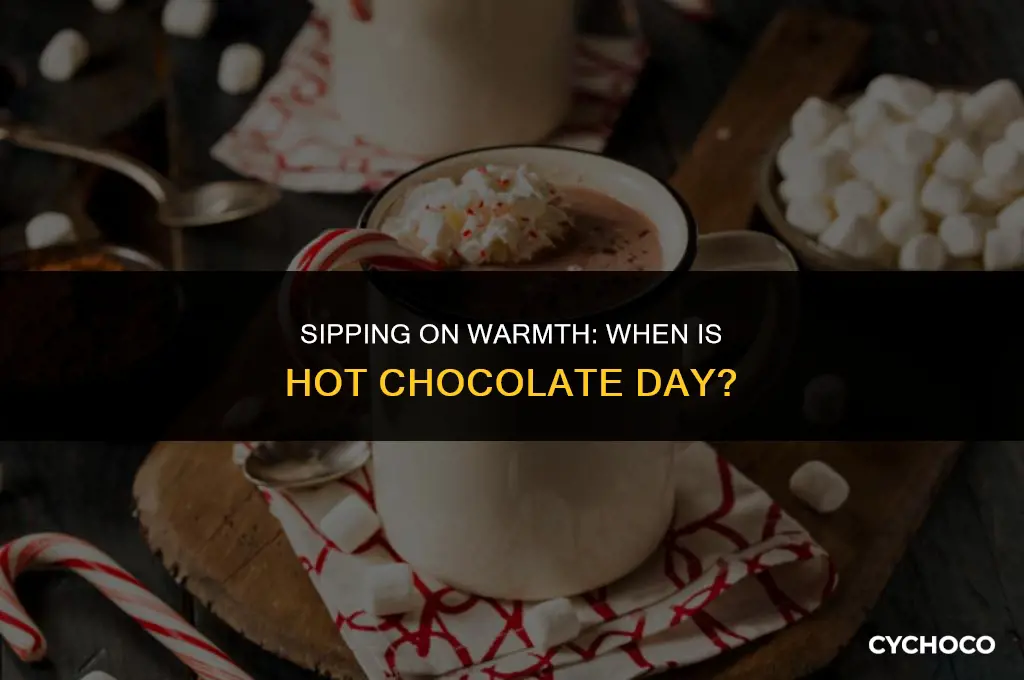 when is hot chocolate day