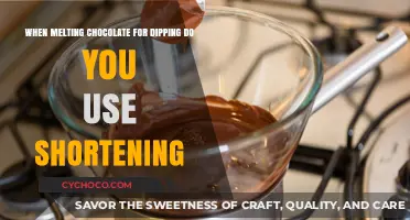 The Secret to Perfectly Melted Chocolate for Dipping: Shortening or Not?