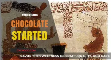 Unveiling the Sweet History: When Chocolate Began to Melt