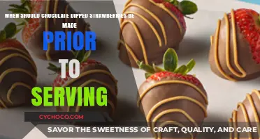 Perfect Timing: When to Prepare Chocolate-Dipped Strawberries for Optimal Freshness