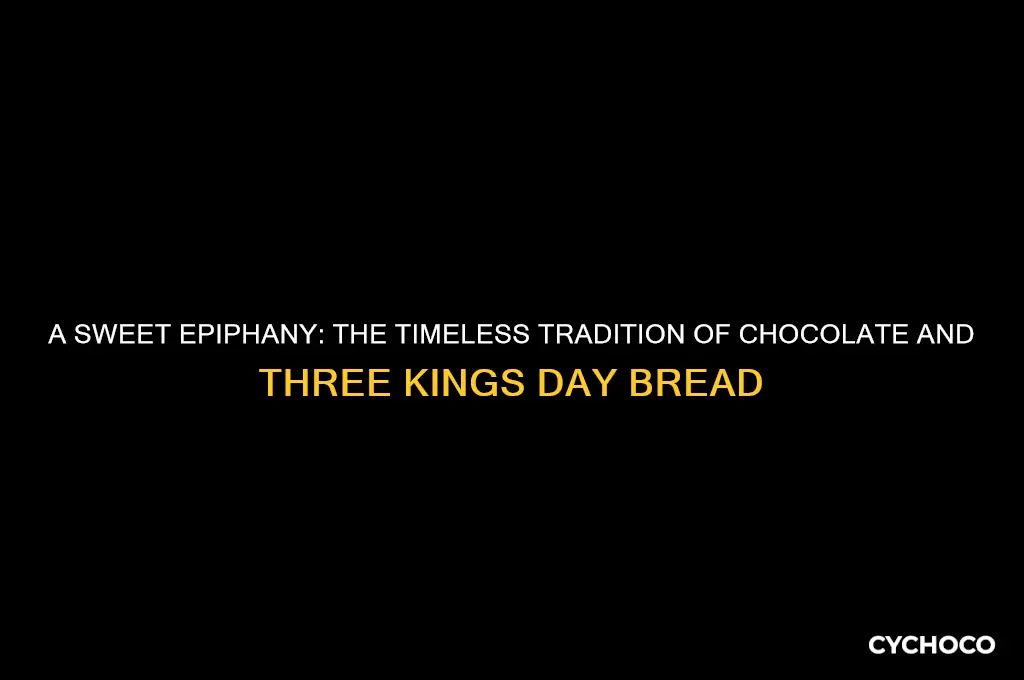 when was chocolate and three kings day bread made