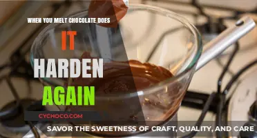 The Sweet Science: Understanding Chocolate's Melting and Hardening Process