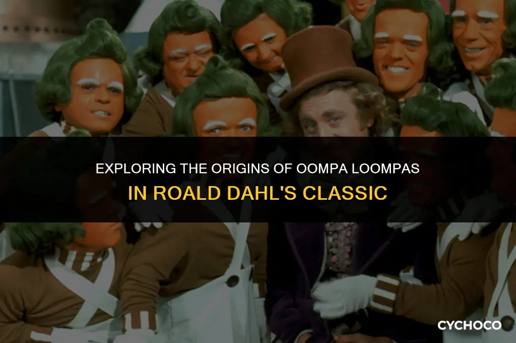 where are umpa lumpas from charlie and the chocolate factory