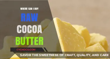 Discover Top Sources to Buy Raw Cocoa Butter Online & Locally