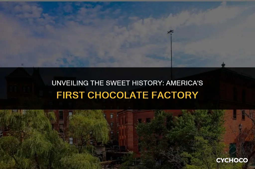 where dud the furst chocolate factory open in the usrynope