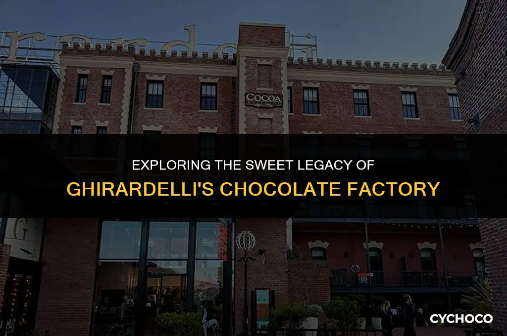 where is ghirardelli chocolate factory