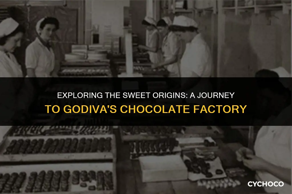 where is godiva chocolate factory