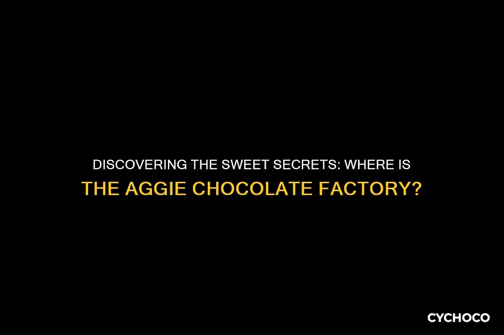 where is the aggie chocolate factory