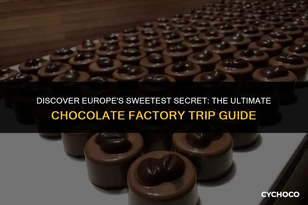 where is the best chocolate factory trip in europe