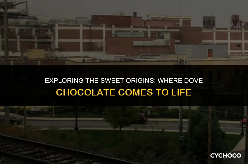 where is the dove chocolate factory
