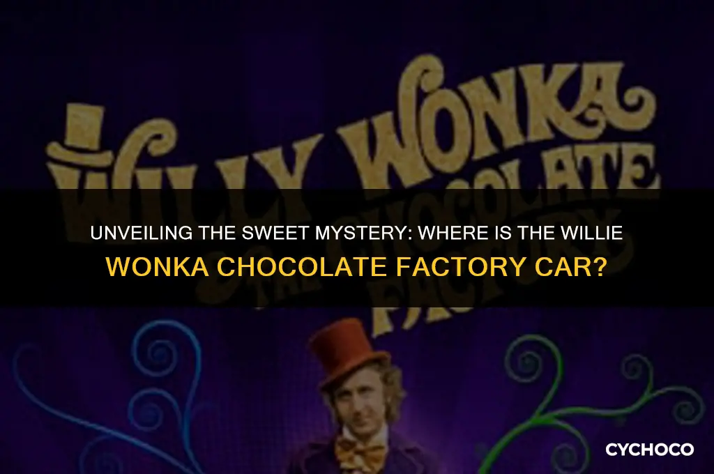 where is the the willie wonka chocolate factory car