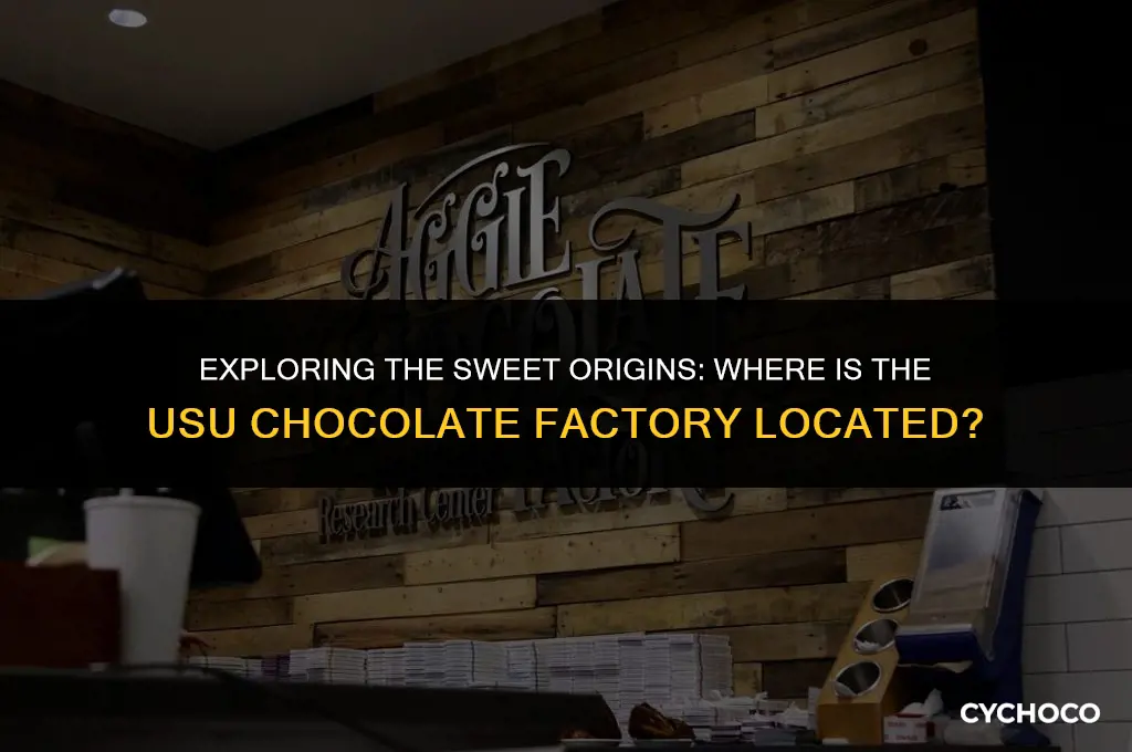 where is usu chocolate factory located