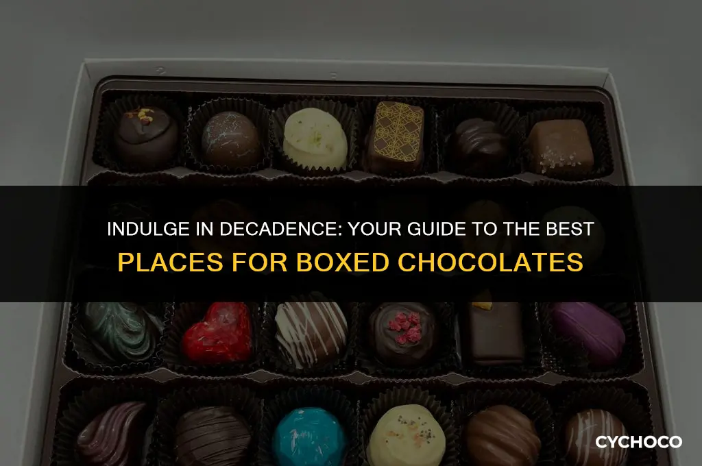 where to buy boxed chocolates
