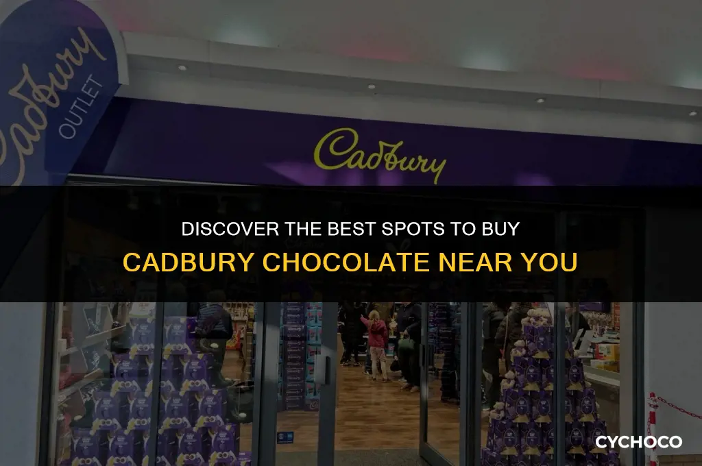 where to buy cadbury chocolate