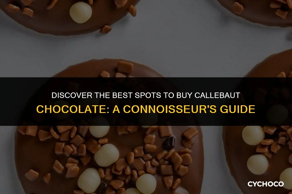 where to buy callebaut chocolate