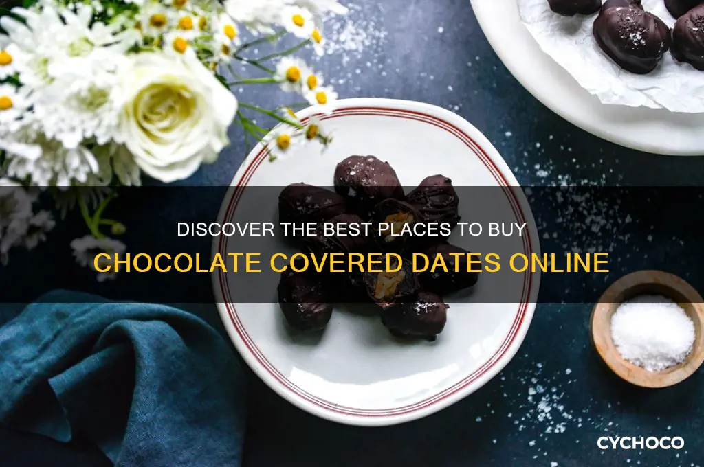where to buy chocolate covered dates