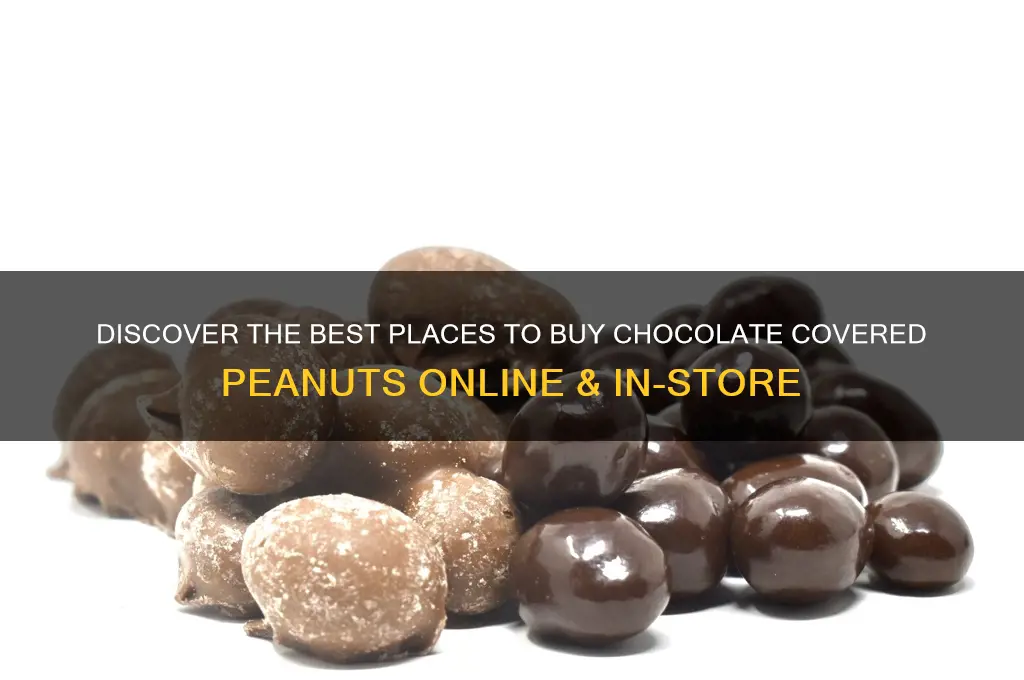 where to buy chocolate covered peanuts