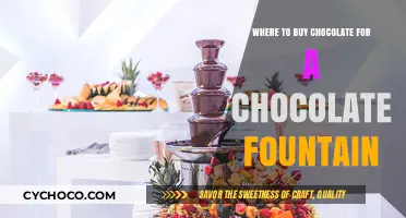 Best Places to Buy Chocolate for Your Chocolate Fountain