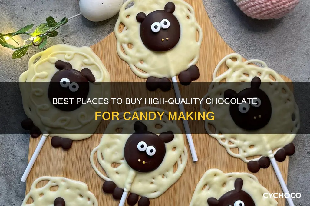 where to buy chocolate for candy making