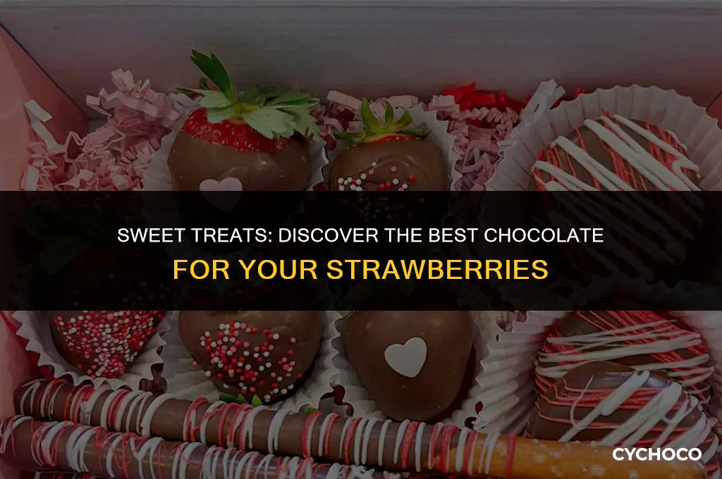 where to buy chocolate for strawberries