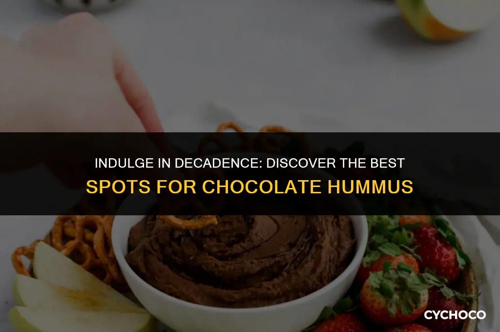 where to buy chocolate hummus