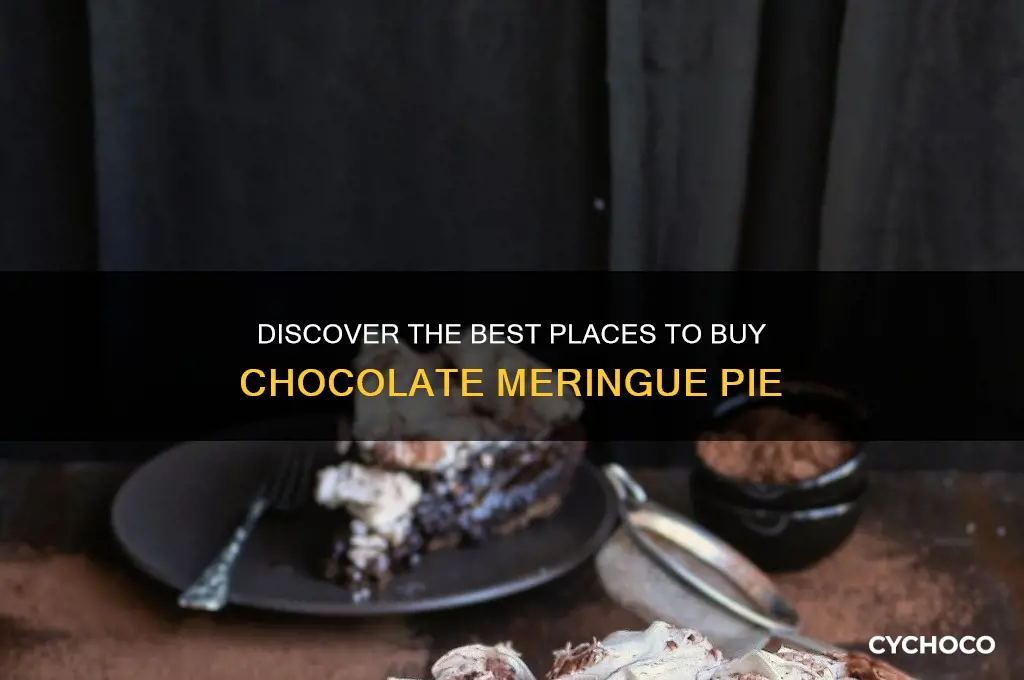 where to buy chocolate meringue pie