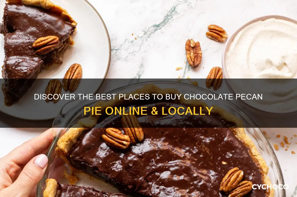 where to buy chocolate pecan pie