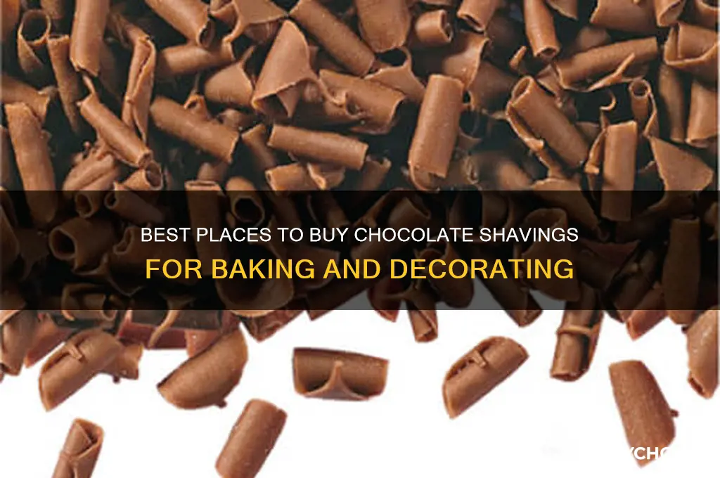 where to buy chocolate shavings