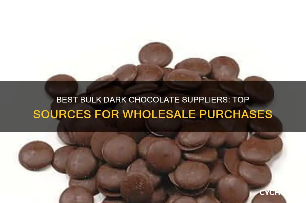 where to buy dark chocolate in bulk
