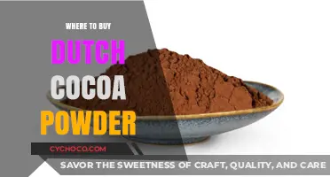 Best Places to Buy Authentic Dutch Cocoa Powder Online & In-Store