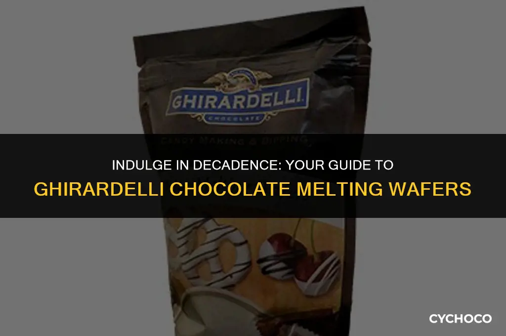 where to buy ghirardelli chocolate melting wafers