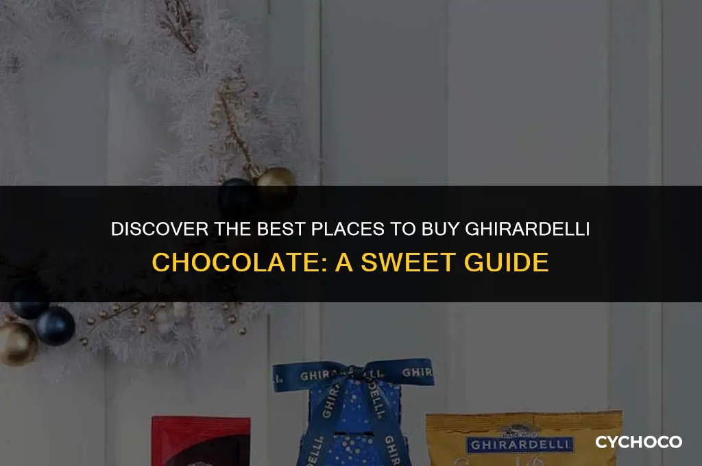 where to buy ghirardelli