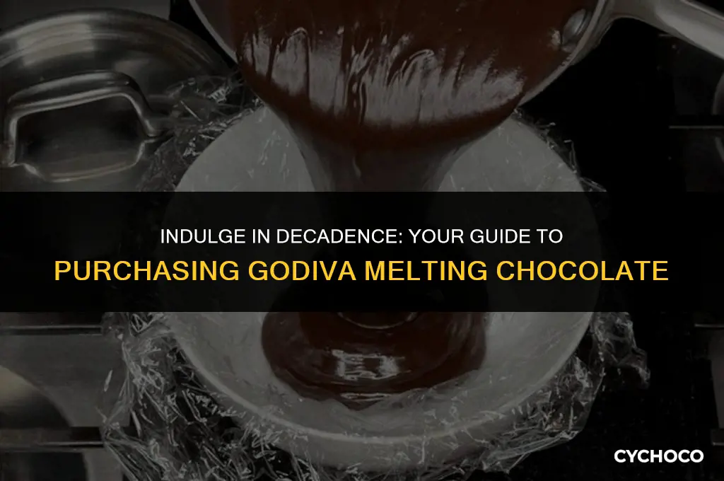where to buy godiva melting chocolate